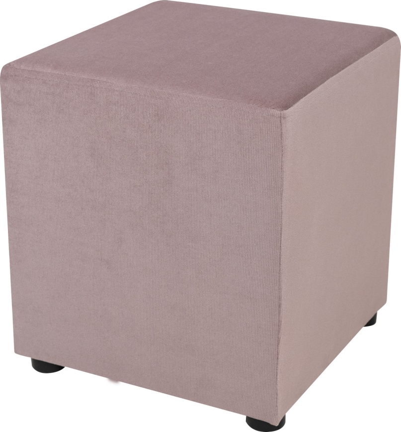 Poef SIX 40x40 cm roze
