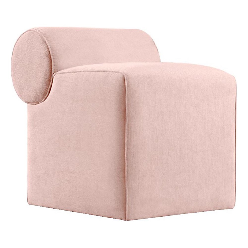 Poef TIKI 47x45 cm roze