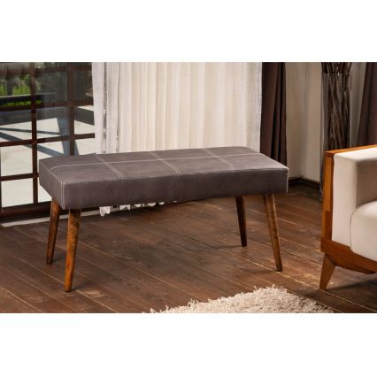 Poef VITO 46x92 cm antraciet