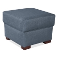 Poef VIVA 51x51 cm blauw