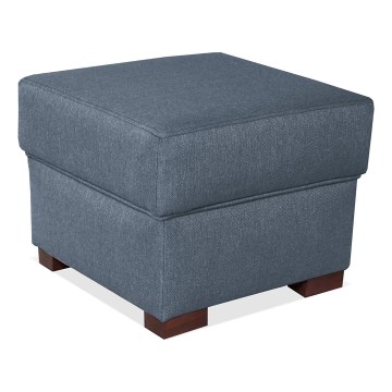 Poef VIVA 51x51 cm blauw