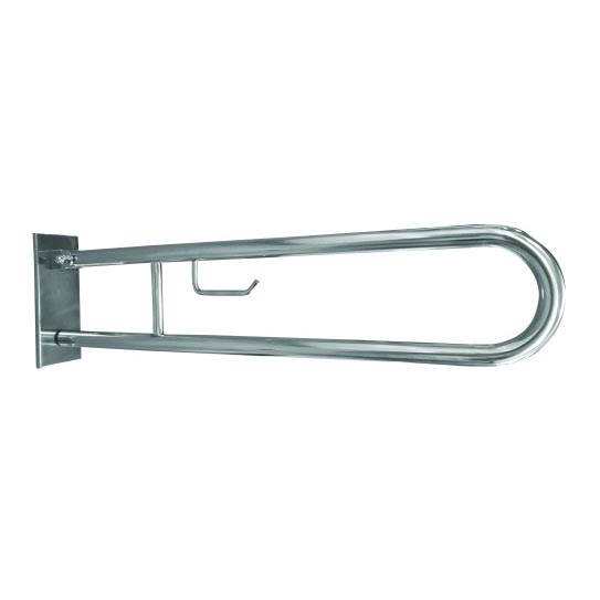 Poignée 10x25 cm en acier inoxydable, finition argentée