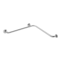 Poignée 71x8 cm en inox, finition argentée