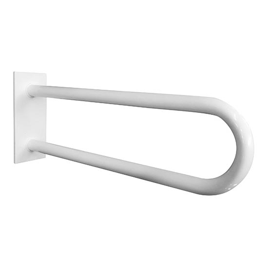 Poignée d'appui 10,3x25,3 cm blanche