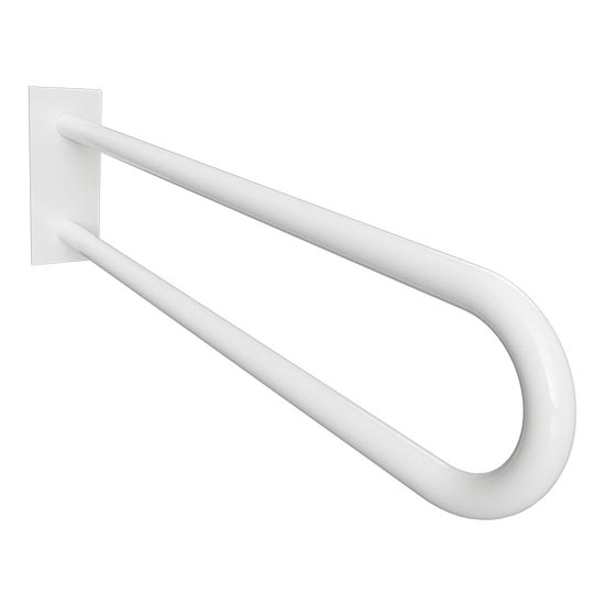 Poignée d'appui 10,3x25,3 cm blanche