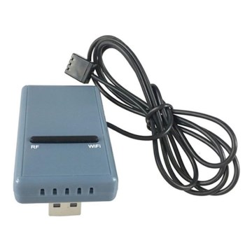 Portail connecté avec thermomètre, hygromètre et baromètre Wi-Fi