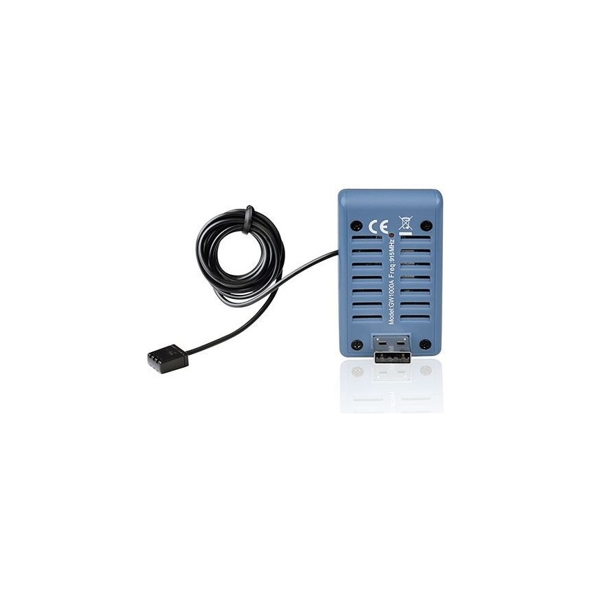Portail connecté avec thermomètre, hygromètre et baromètre Wi-Fi