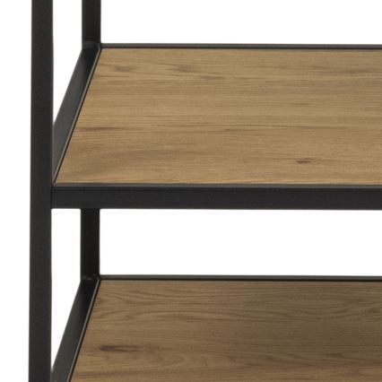 Porte-manteau SARON chêne/noir