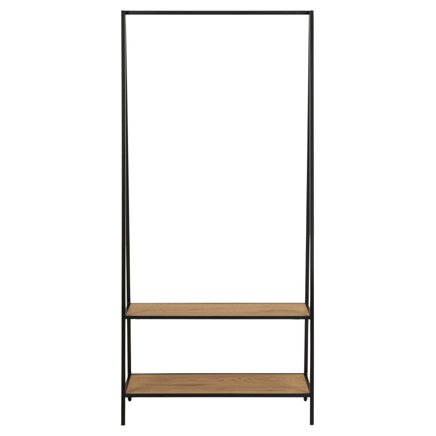 Porte-manteau SARON chêne/noir