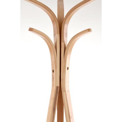 Porte-manteau sur pied 177 x 52 cm, marron