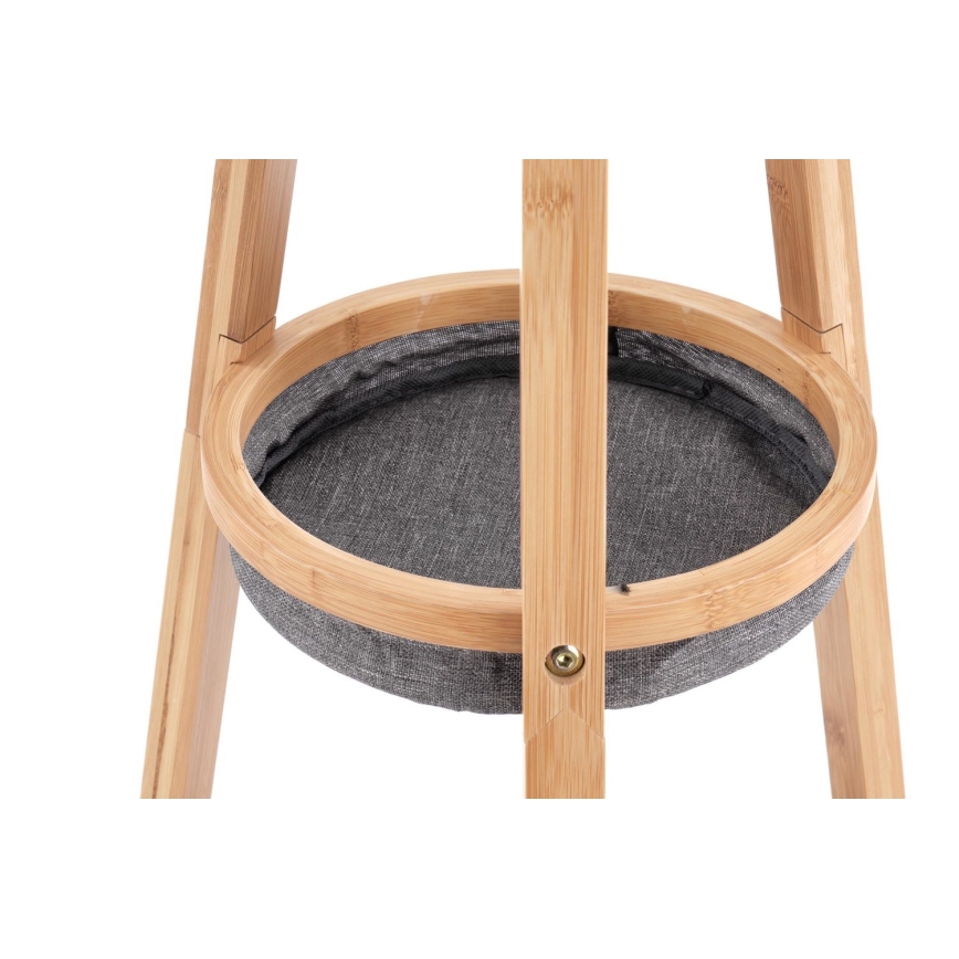 Porte-manteau sur pied 177 x 52 cm, marron