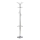 Porte-manteau sur pied 30x181 cm, finition chrome brillant