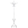 Porte-manteau sur pied 49x188 cm blanc