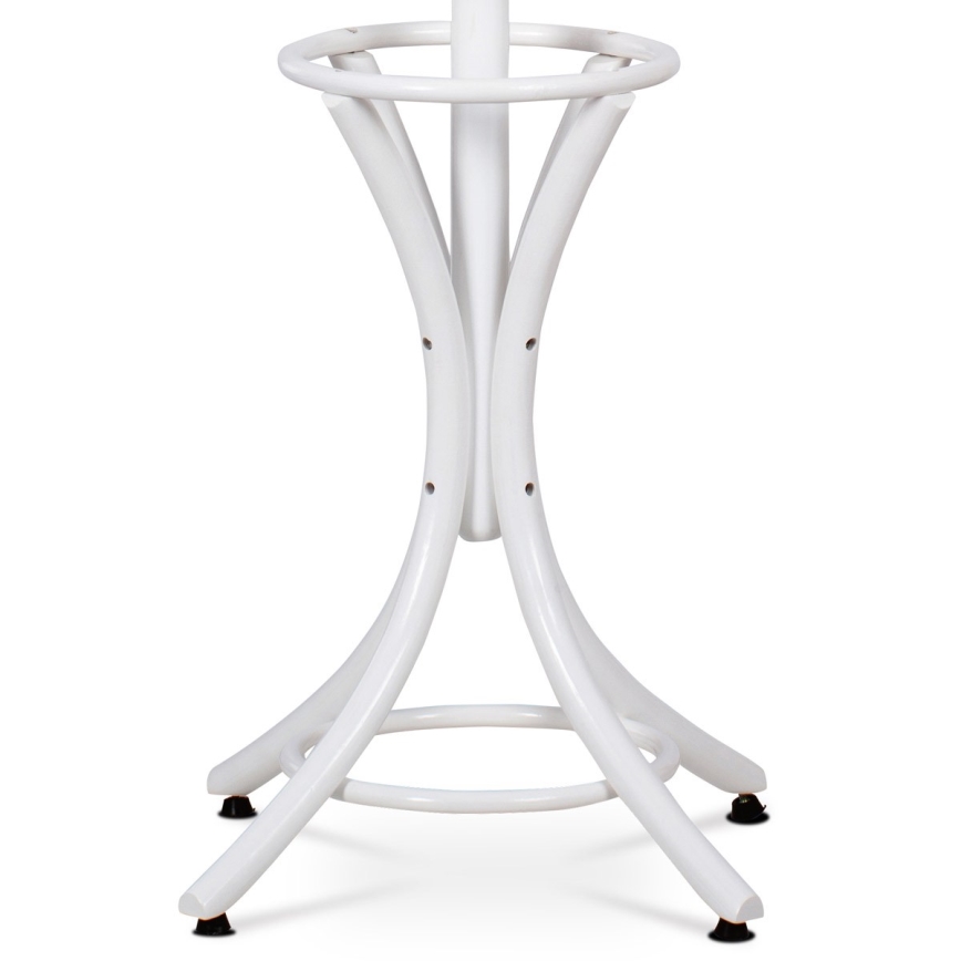Porte-manteau sur pied 49x188 cm blanc