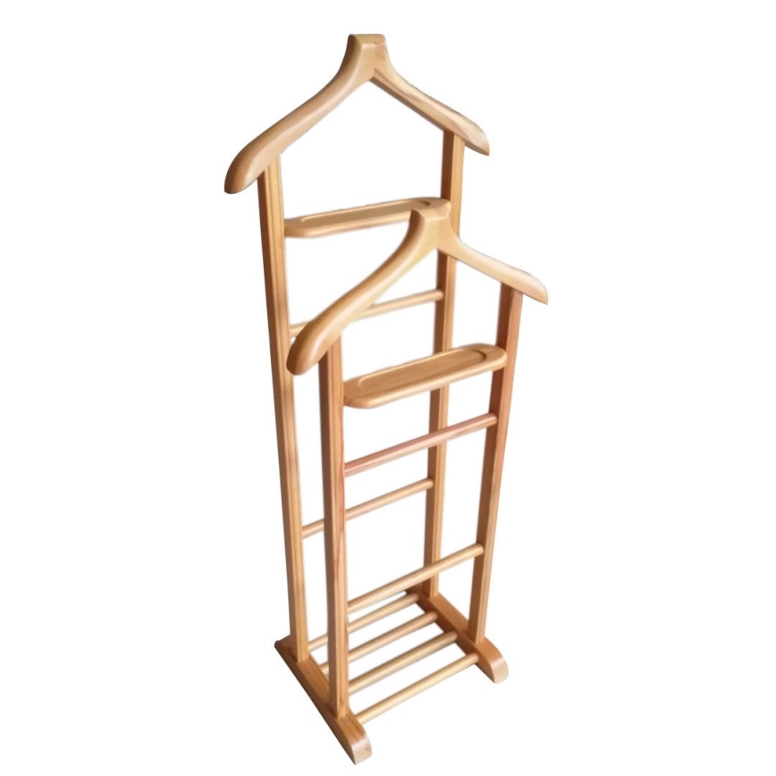 Porte-manteau sur pied BIBI marron