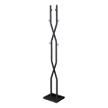 Porte-manteau sur pied LARB 180x40 cm noir
