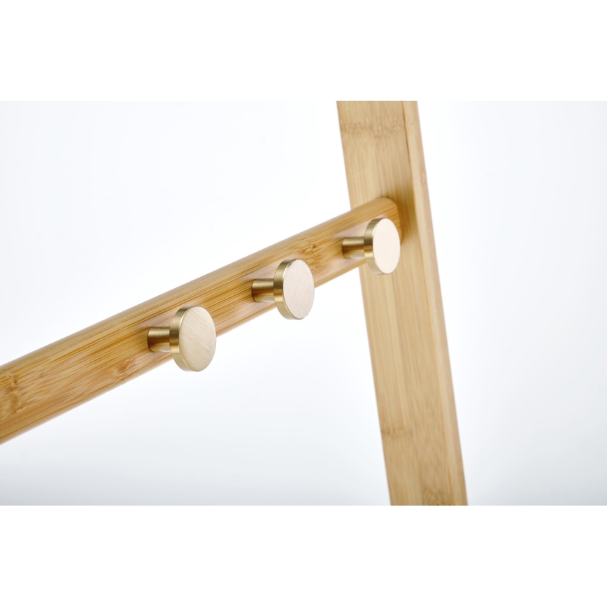 Porte-manteau sur pied LEGNO 168x68 cm en rotin