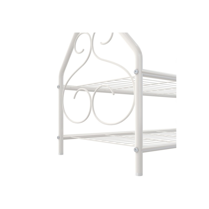 Porte-manteau sur pied LINEA blanc