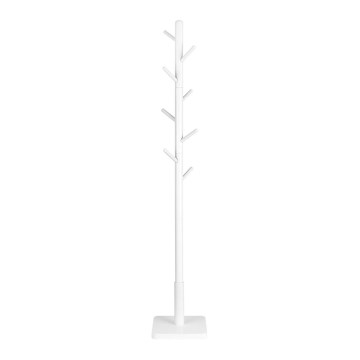 Porte-manteau sur pied LINEA blanc
