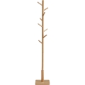 Porte-manteau sur pied LINEA marron