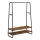 Porte-manteau sur pied LINEA marron/noir