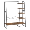 Porte-manteau sur pied LINEA marron/noir