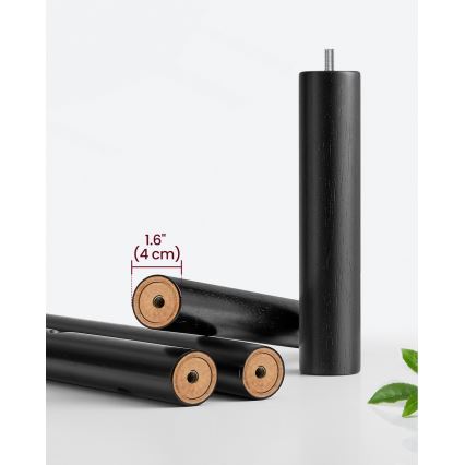 Porte-manteau sur pied LINEA, noir