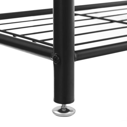 Porte-manteau sur pied NAVOR marron/noir