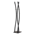 Porte-manteau sur pied VALET 179x35 cm noir