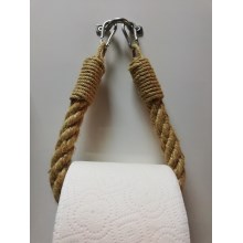 Porte-papier hygiénique en corde BORU 22x14 cm marron