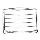 Porte-savon en fil de fer 9x11,9 cm chrome brillant