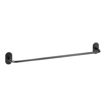 Porte-serviettes 64,5 x 7,2 cm inox/noir