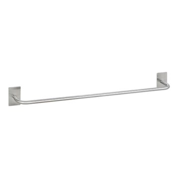 Porte-serviettes 64,5x7,2 cm acier inoxydable/argenté