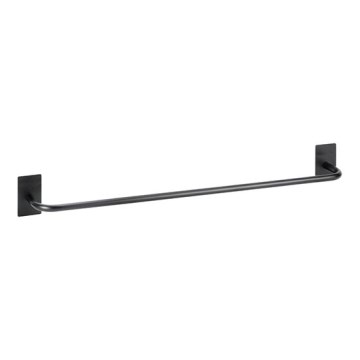 Porte-serviettes 64,5x7,2 cm inox/noir