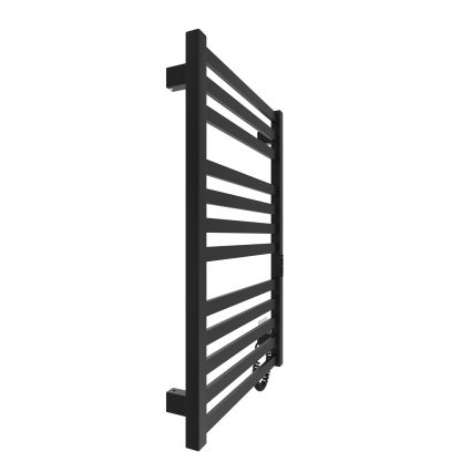 Porte-serviettes chauffant en échelle HF OXFORD 170W/230V 77x53 cm noir