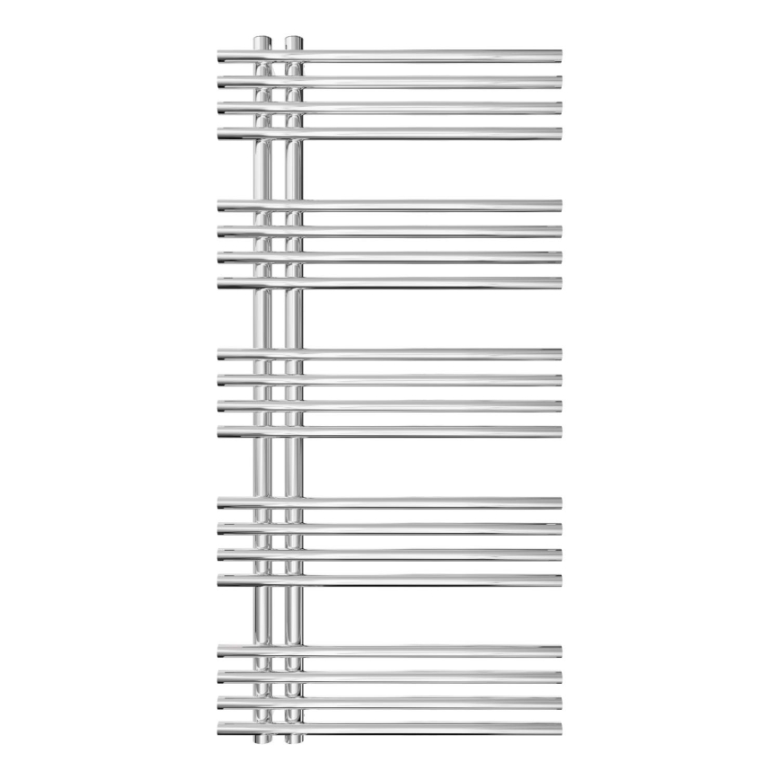 Porte-serviettes chauffant en échelle INOX 368W/230V 109x53 cm acier inoxydable/chrome brillant