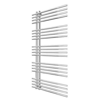 Porte-serviettes chauffant en échelle INOX 368W/230V 109x53 cm acier inoxydable/chrome brillant