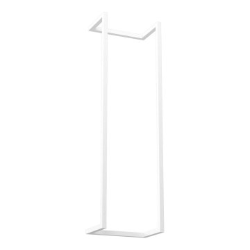 Porte-serviettes mural 78x23 cm blanc