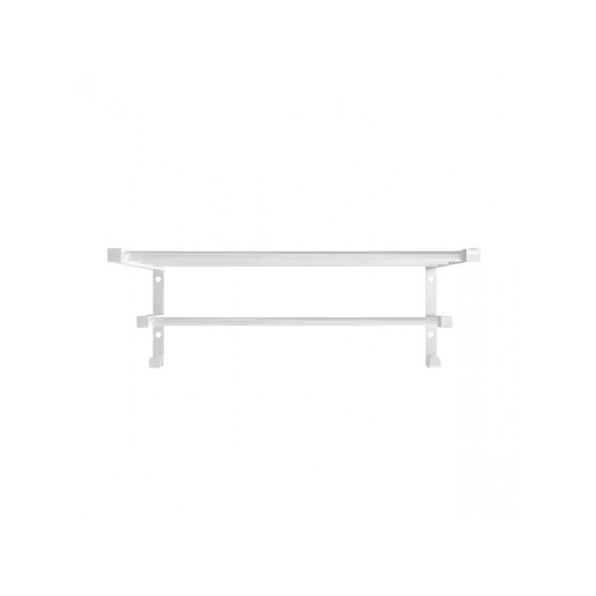 Porte-serviettes pour radiateur de salle de bains HF SHEFFIELD 52x25,6 cm blanc