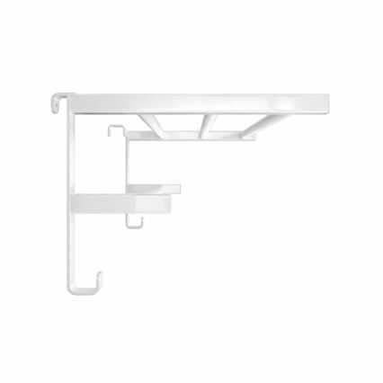 Porte-serviettes pour radiateur de salle de bains HF SHEFFIELD 52x28,4 cm blanc