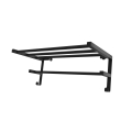 Porte-serviettes pour radiateur de salle de bains HF SHEFFIELD 52x28,4 cm noir
