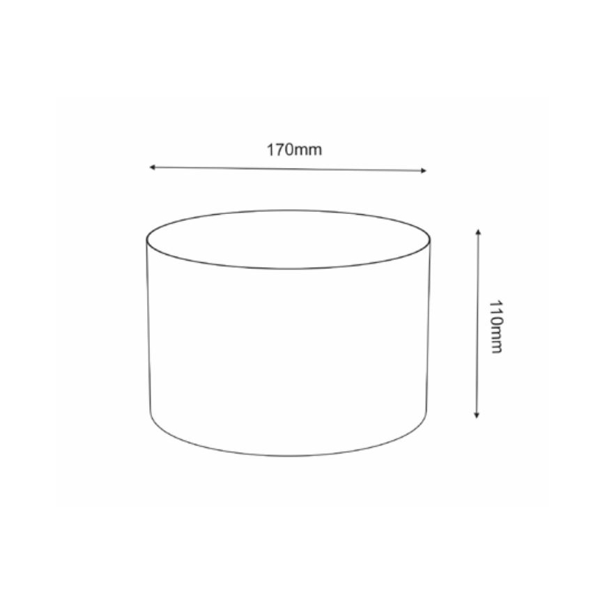 Pot de fleurs 11x17 cm blanc