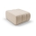 Pouf DESIO 82 x 75 cm beige