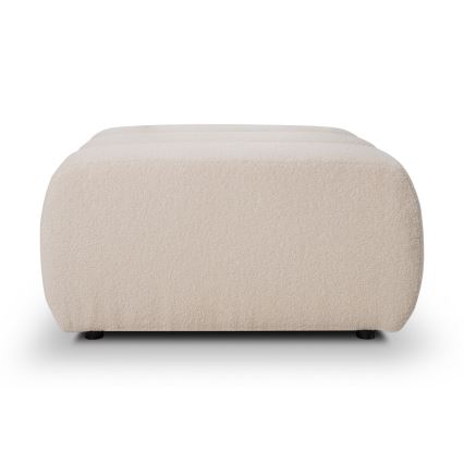 Pouf DESIO 82 x 75 cm beige