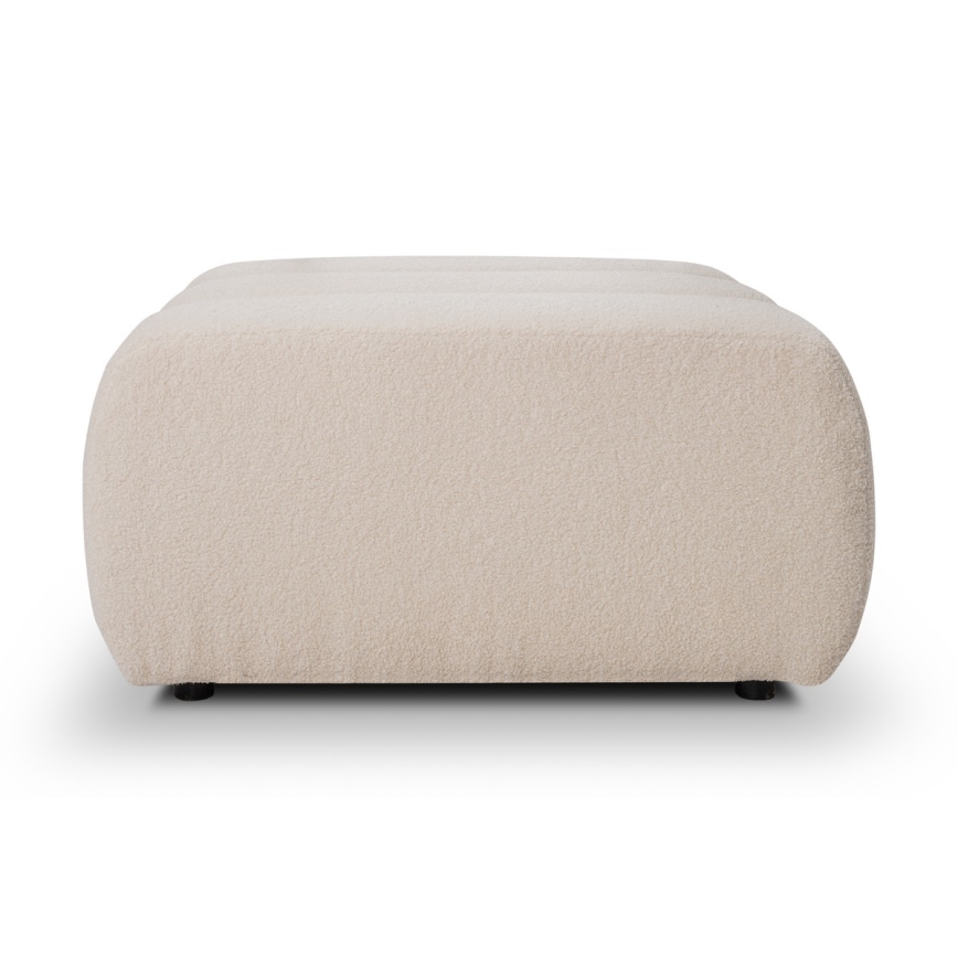 Pouf DESIO 82 x 75 cm beige