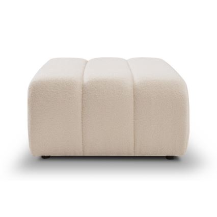 Pouf DESIO 82 x 75 cm beige