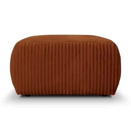 Pouf FRIDA 82 x 75 cm marron