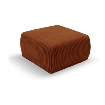 Pouf FRIDA 82x75 cm marron