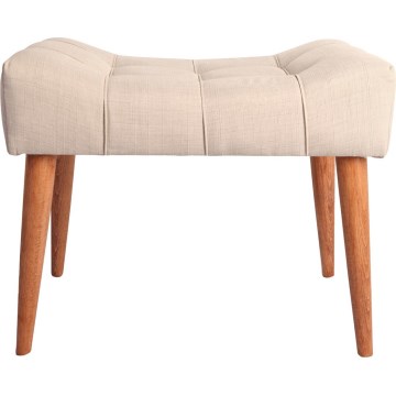 Pouf LUMI 40 x 58 cm crème