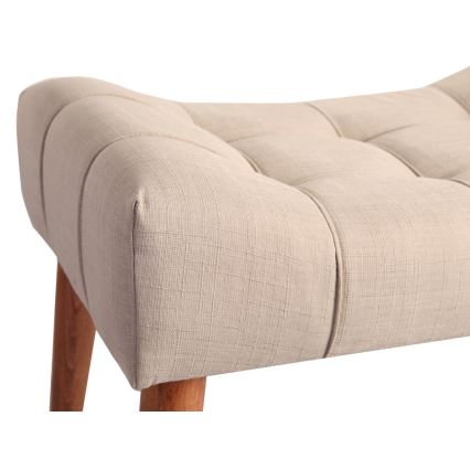 Pouf LUMI 40 x 58 cm crème
